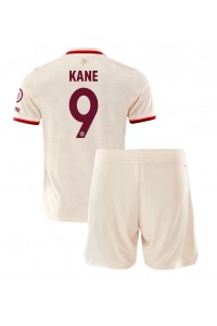 Fotbalové Dres Bayern Munich Harry Kane #9 Dětské Třetí Oblečení 2024-25 Krátký Rukáv (+ trenýrky)